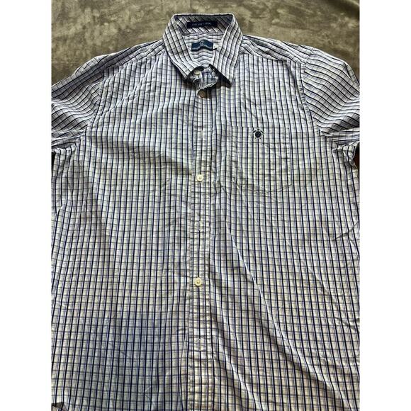 Simply Southern Men's Long Sleeve Shirt‎ Blue button Large - Picture 1 of 6
